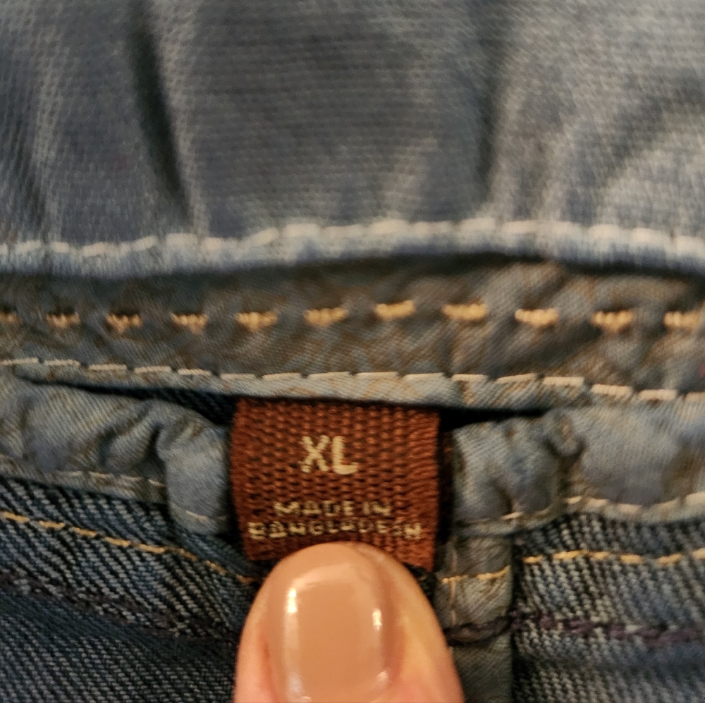 Sonoma Blue Denim Jacket with Button Front -XL - Picture 2 of 11
